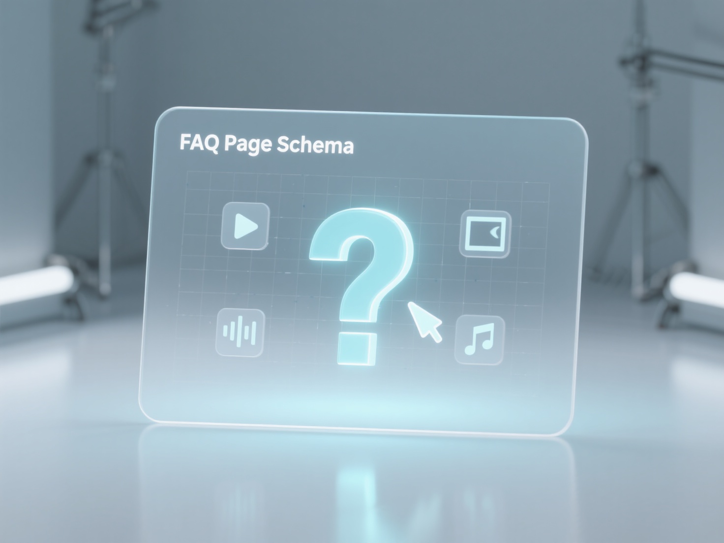Does the FAQPage Schema support the embedding of multimedia content?