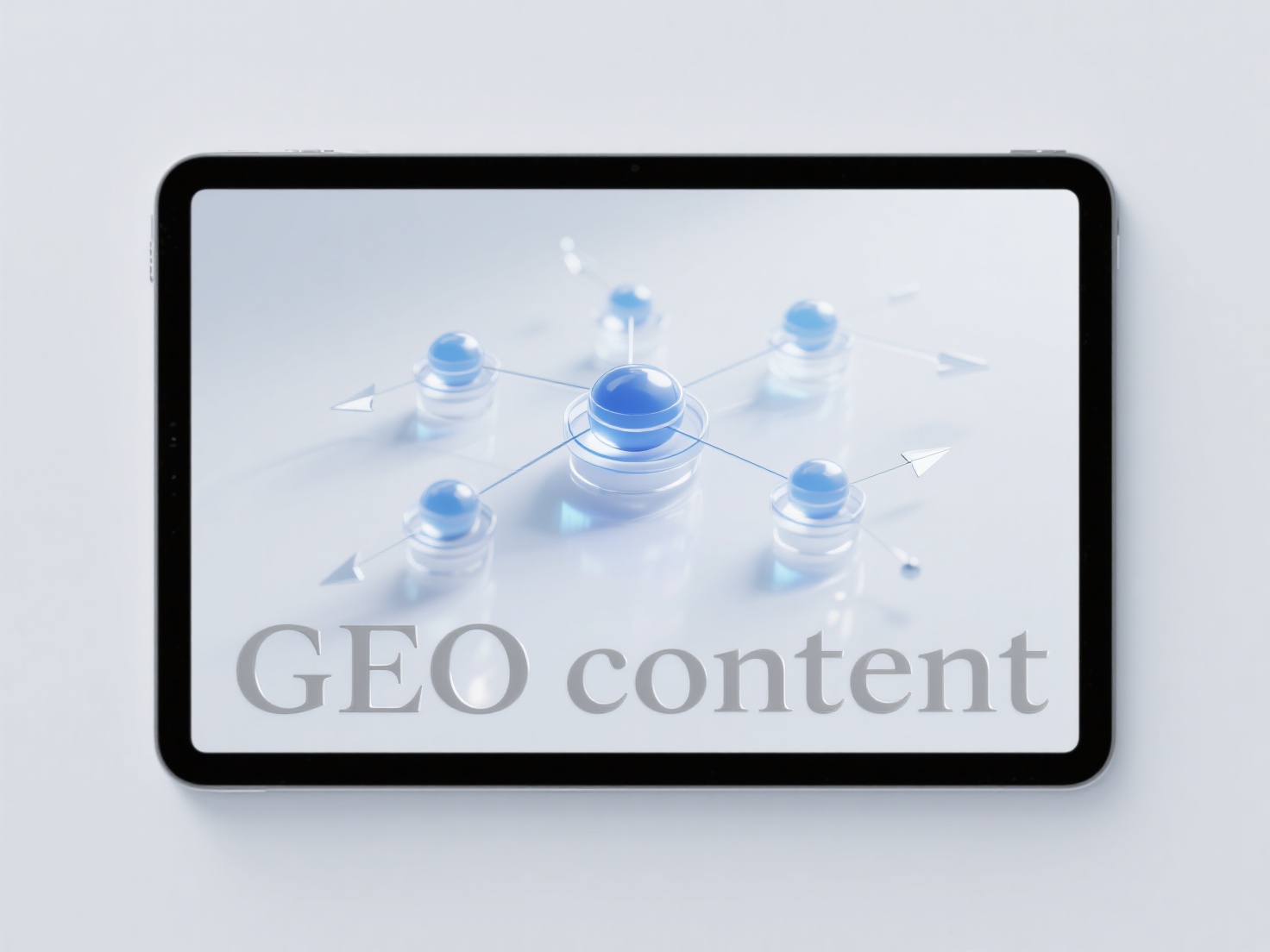 How can knowledge graphs help GEO content stand out in a highly competitive market?