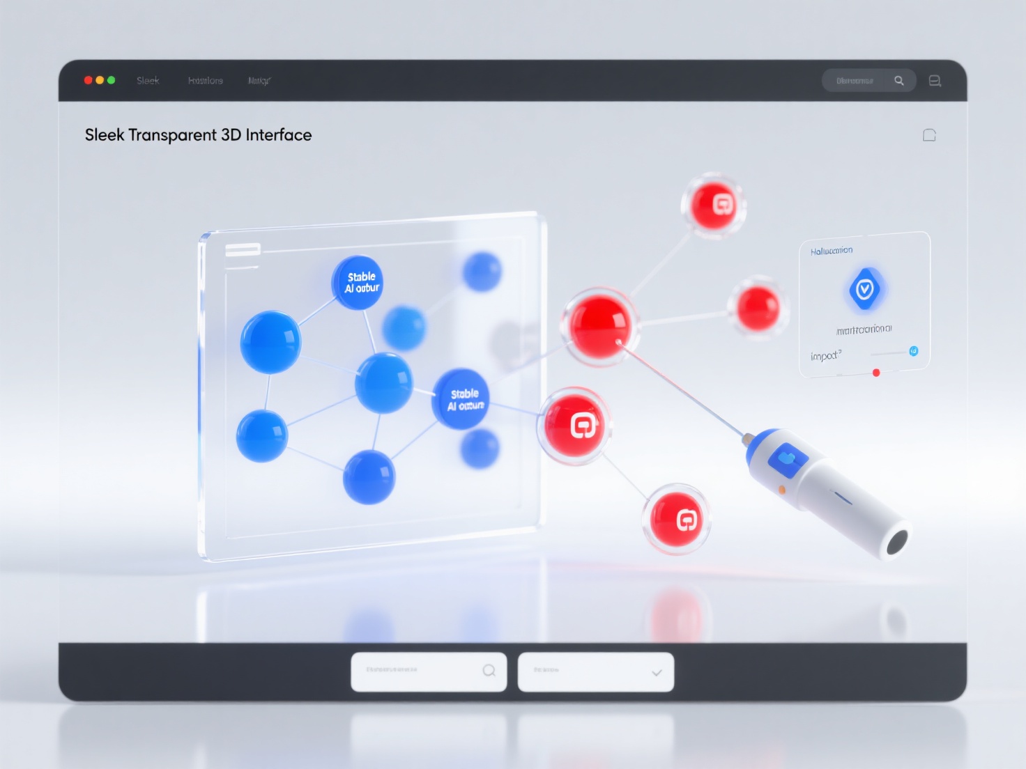 How can monitoring tools help identify and quantify the potential impact of AI hallucinations on brand reputation?