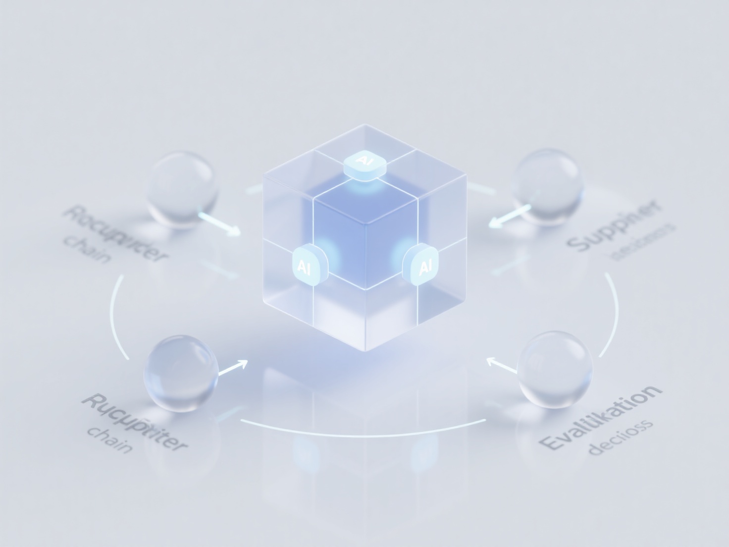 How do AI touchpoints influence the development and optimization of B2B GEO content strategies in the procurement decision chain?