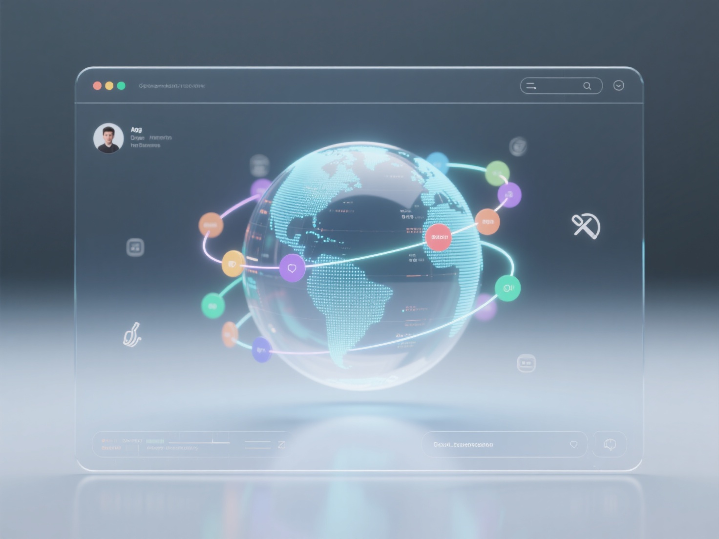 How do monitoring tools support the analysis of user portraits and behavioral characteristics of AI platforms?