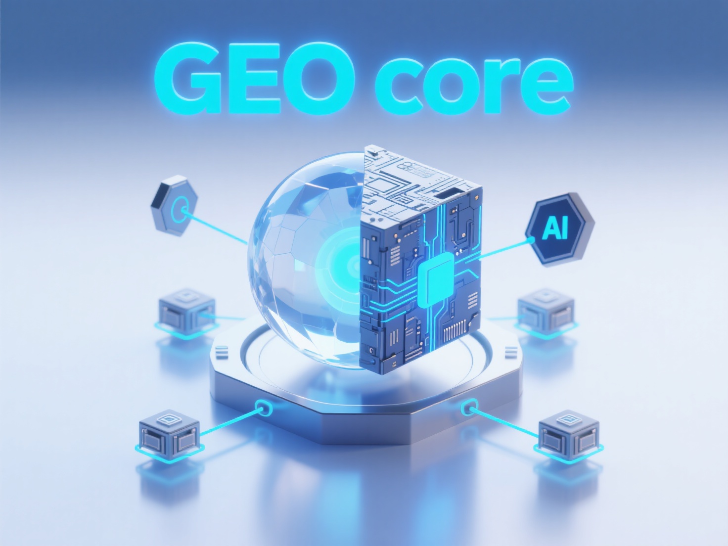 How does GEO leverage edge computing and distributed AI to improve efficiency?