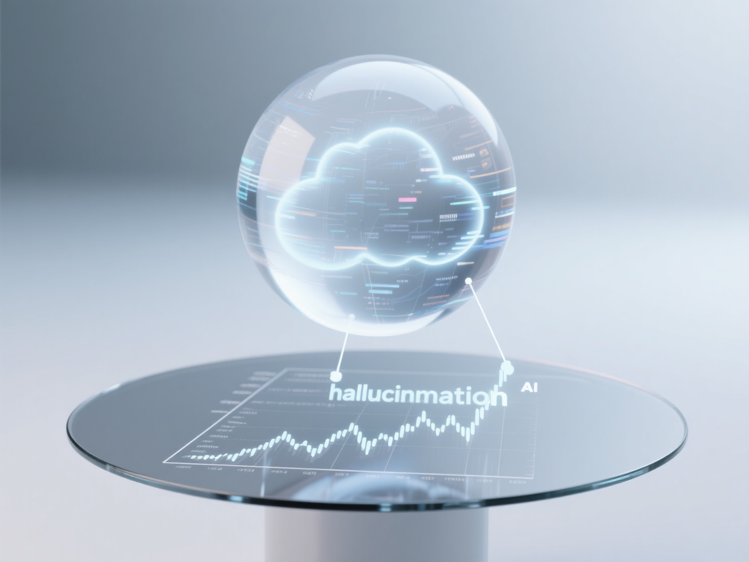 How does misinformation caused by AI hallucinations affect a brand's investor relations?