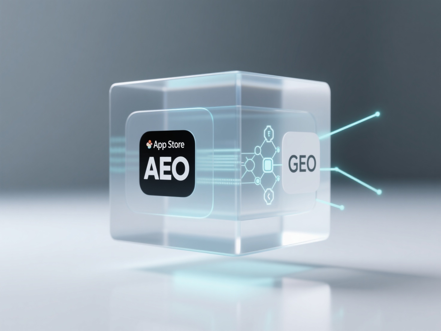 How does the optimization logic of AEO in the app store inspire the performance of GEO in generative search?