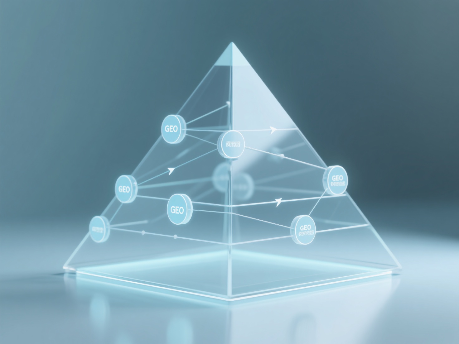 How is the readability of topic authority building in GEO content?