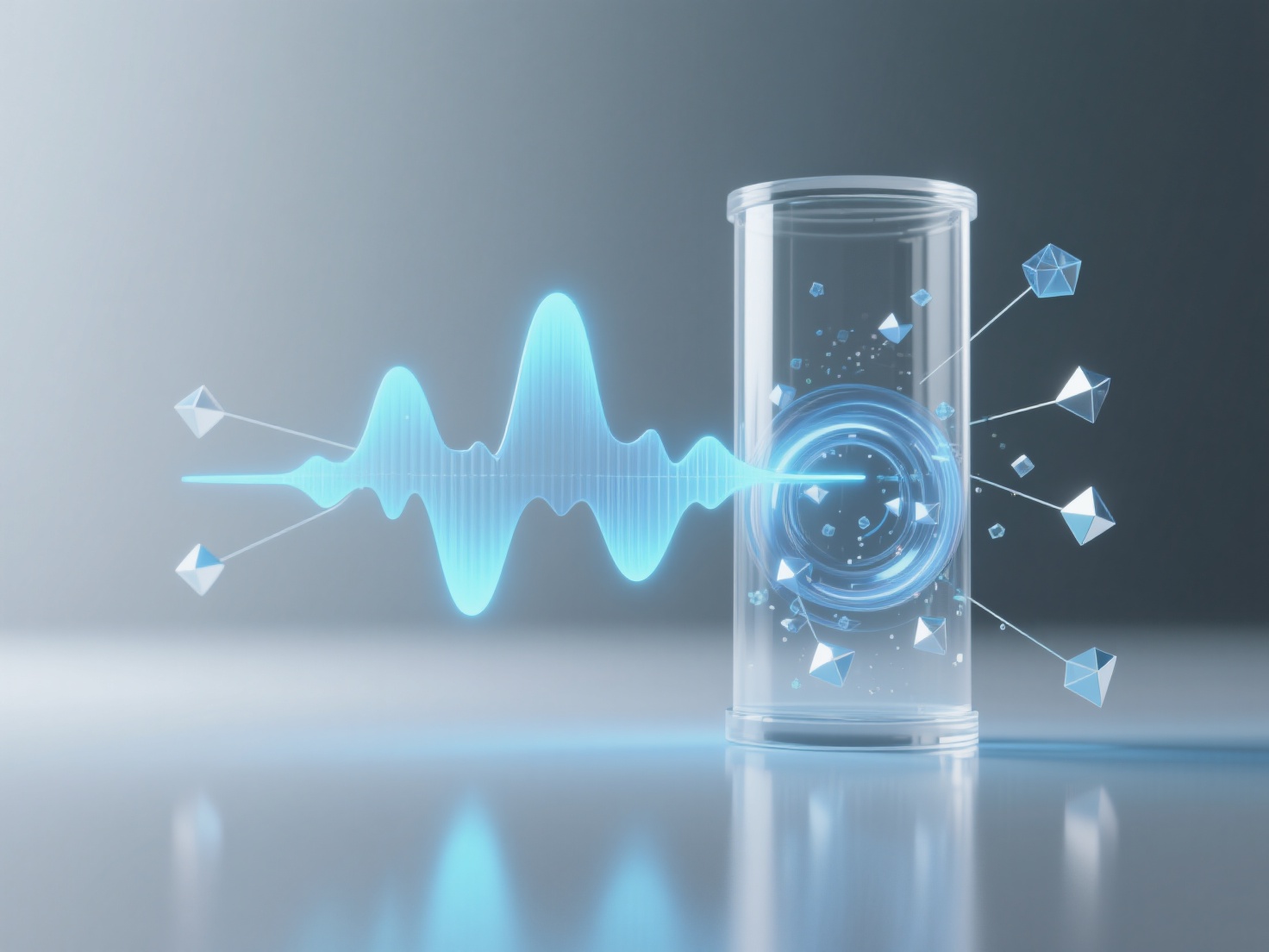 How readable is the text transcription of audio content in GEO content?