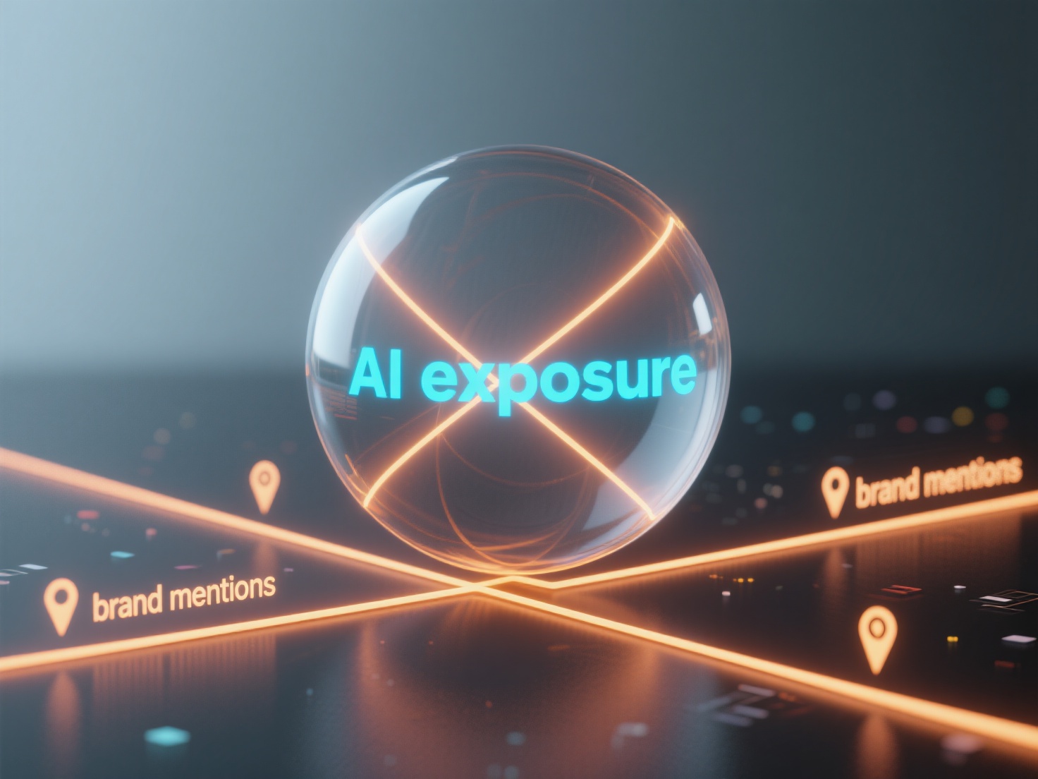 How to analyze when AI exposure and brand mention rates diverge?