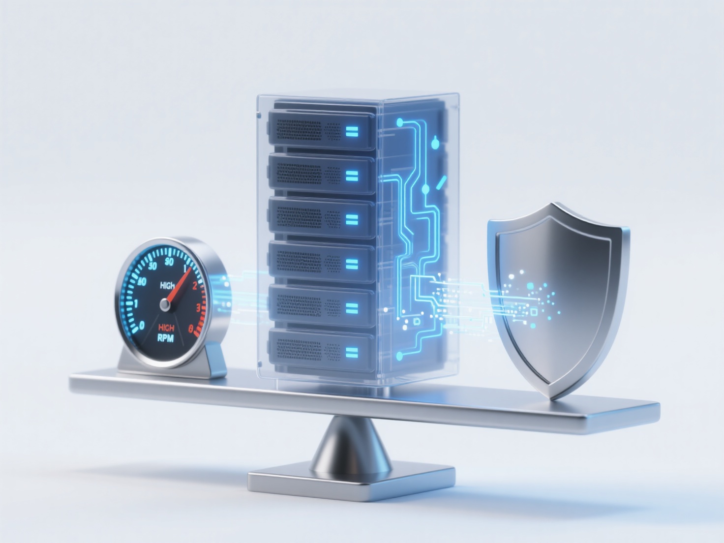 How to balance the performance impact of secure encryption on HTTPS websites?