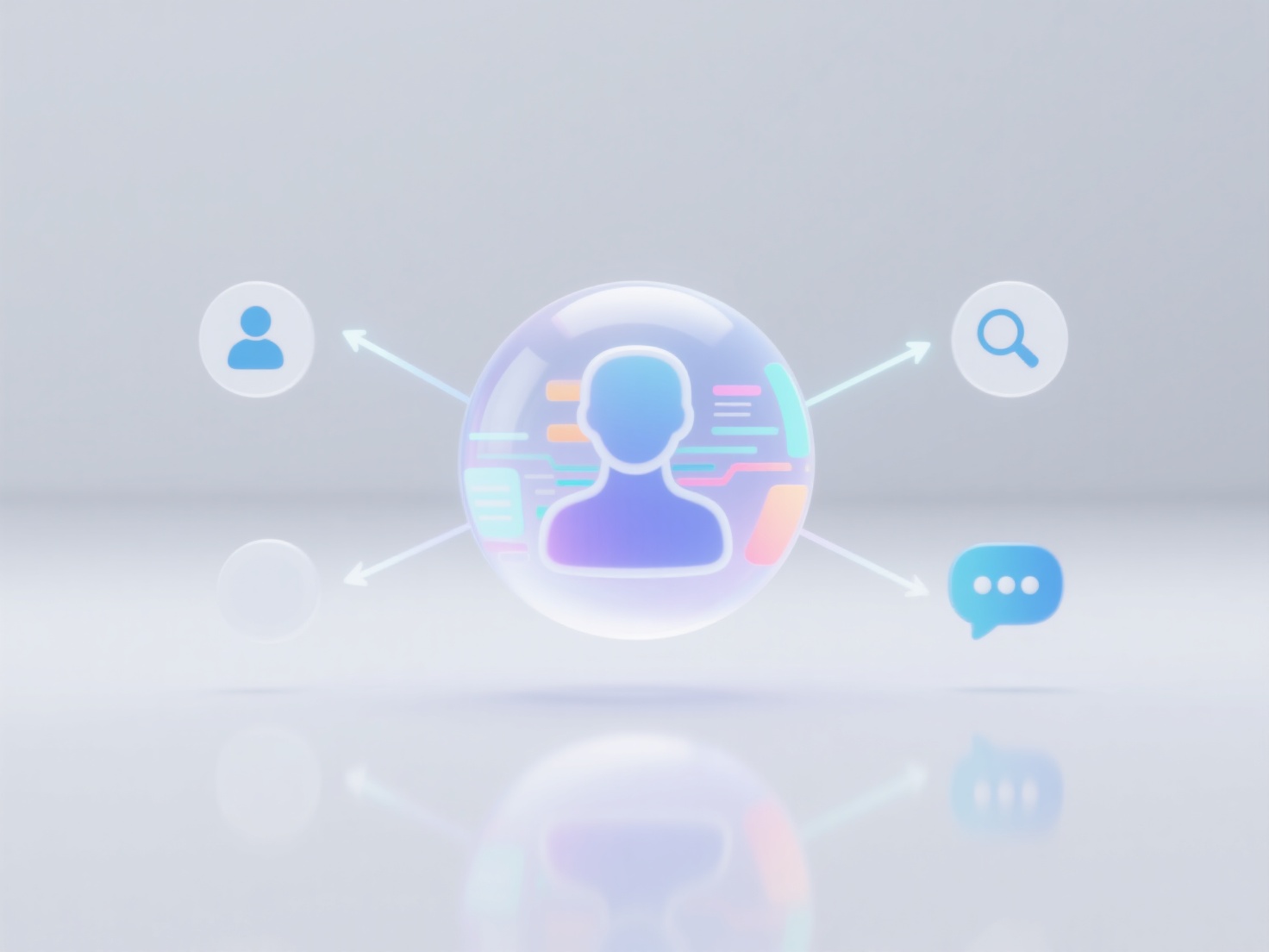 How to design personalized prompts based on user portraits to enhance the search experience?