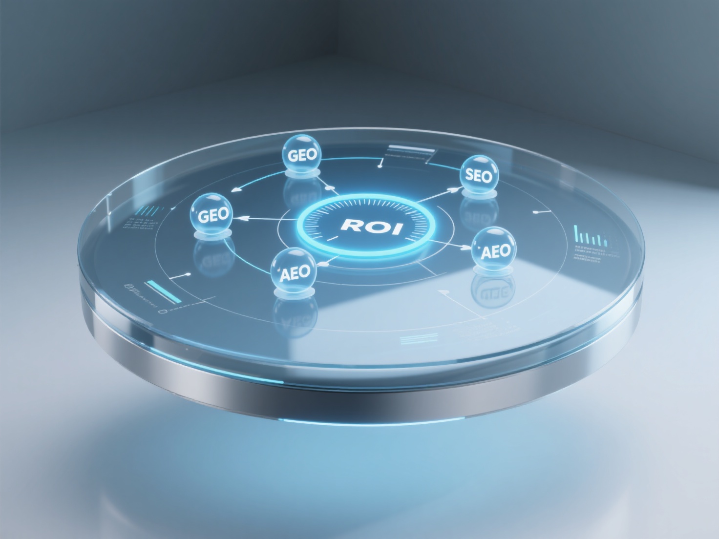 How to evaluate the overall ROI of the combined strategy of GEO, SEO, and AEO?