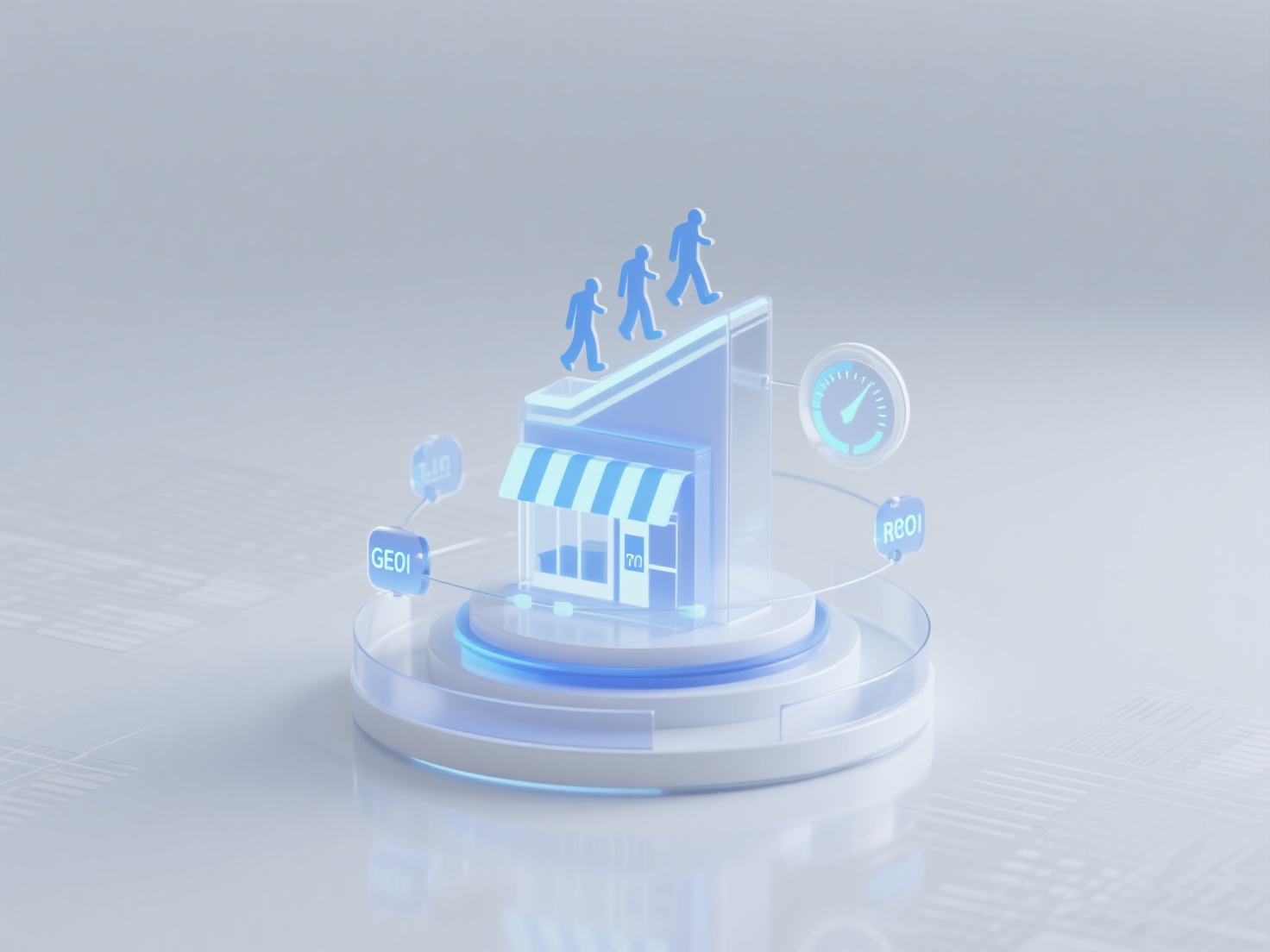 How to evaluate the return on investment (ROI) of a localized GEO strategy, such as the growth in in-store foot traffic?