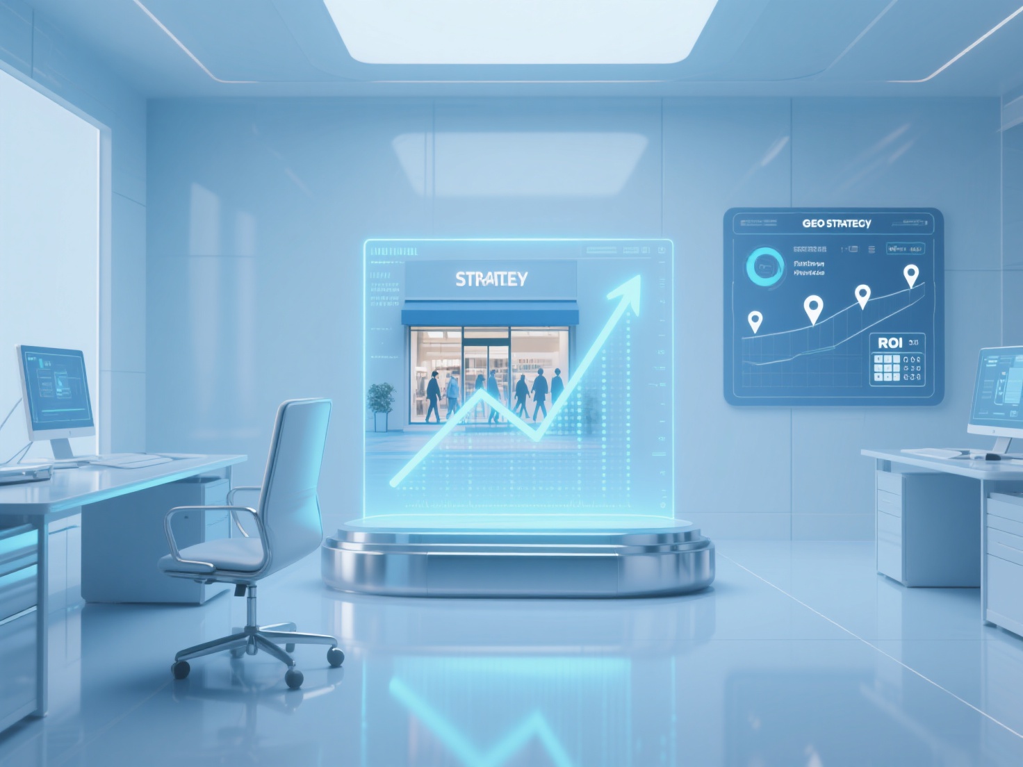How to evaluate the return on investment (ROI) of a localized GEO strategy, such as the growth in store foot traffic?