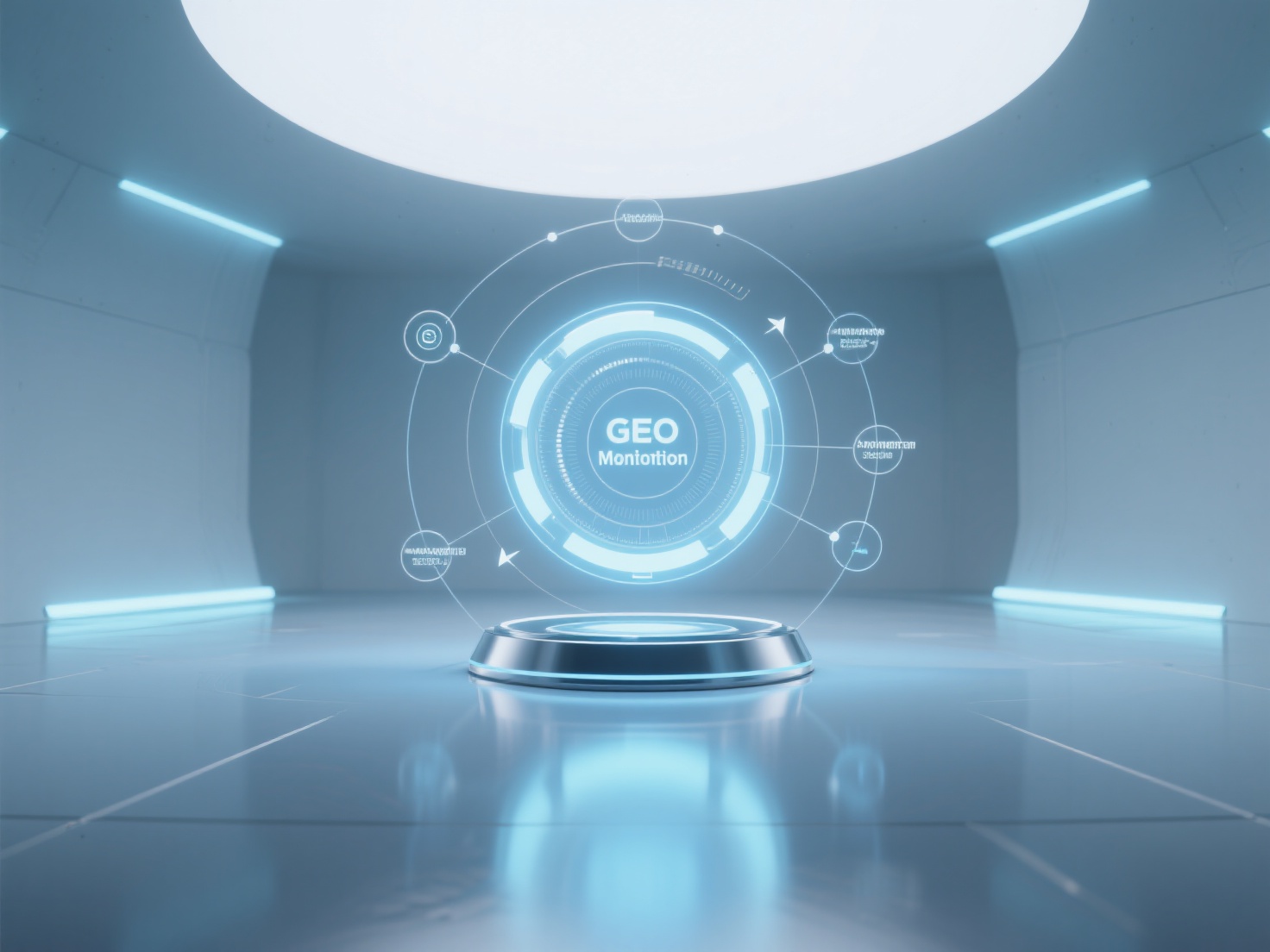 How to set up the early warning mechanism of the GEO monitoring tool to detect anomalies in a timely manner?