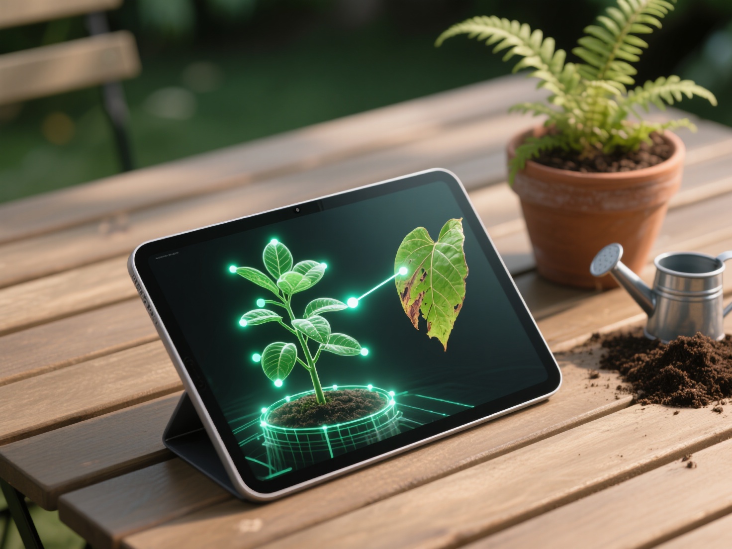 How to use domestic large models for gardening and plant care?