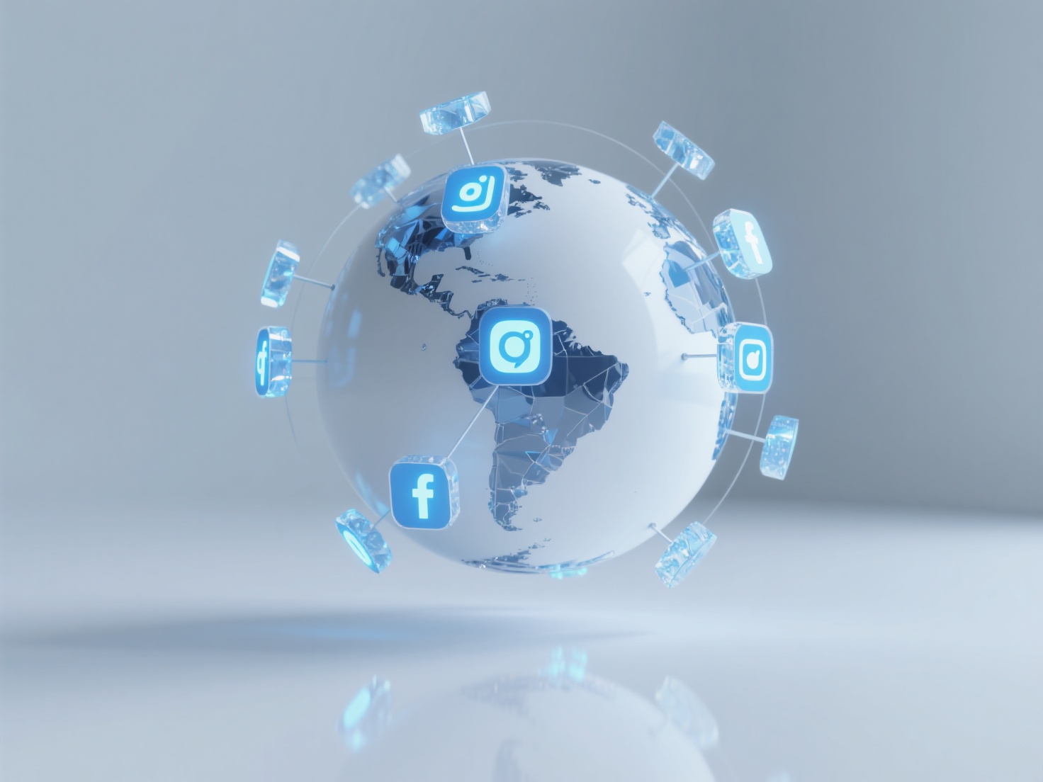 How to use international social media platforms to enhance GEO results?