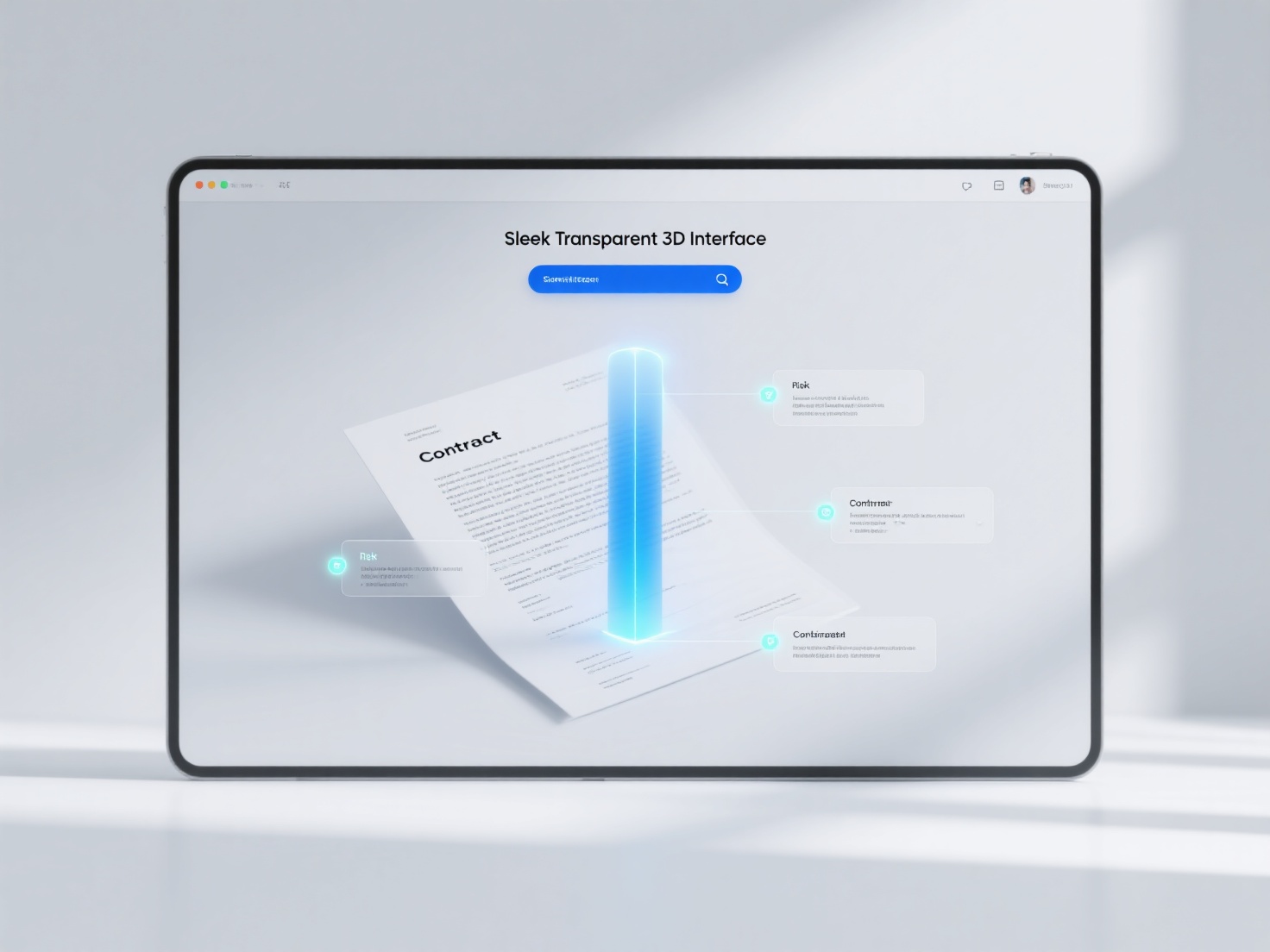 How to use vertical AI search for intelligent contract review and risk assessment?