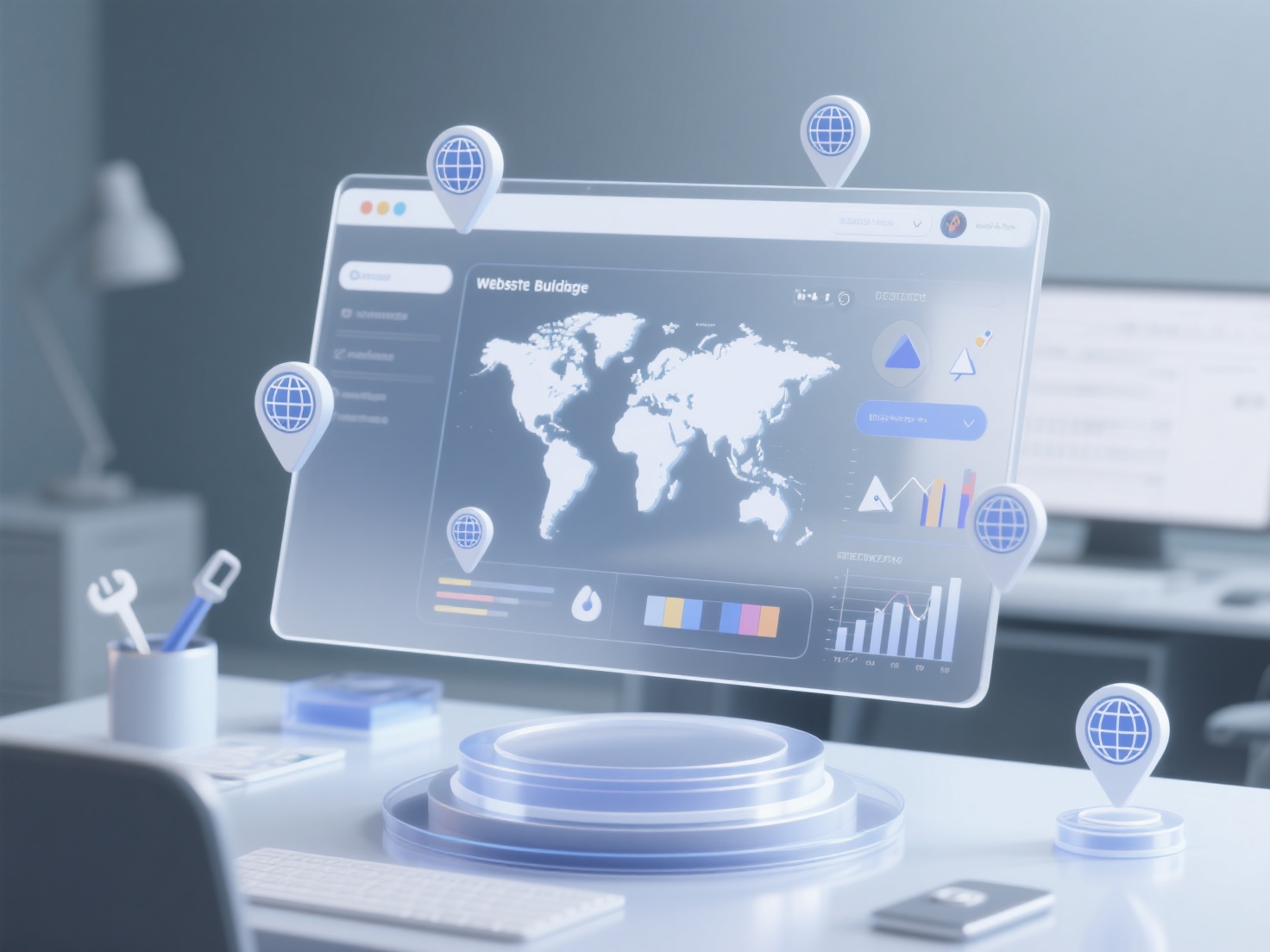 How to utilize the built-in features of website building tools in independent website出海GEO?