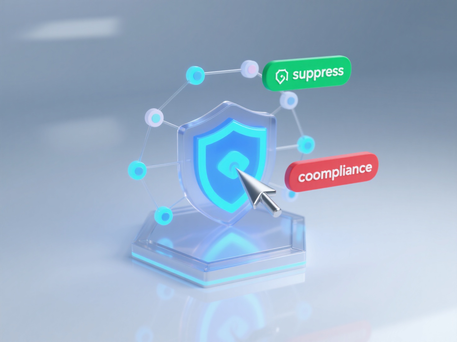 In negative content suppression strategies, how to balance effectiveness and compliance?