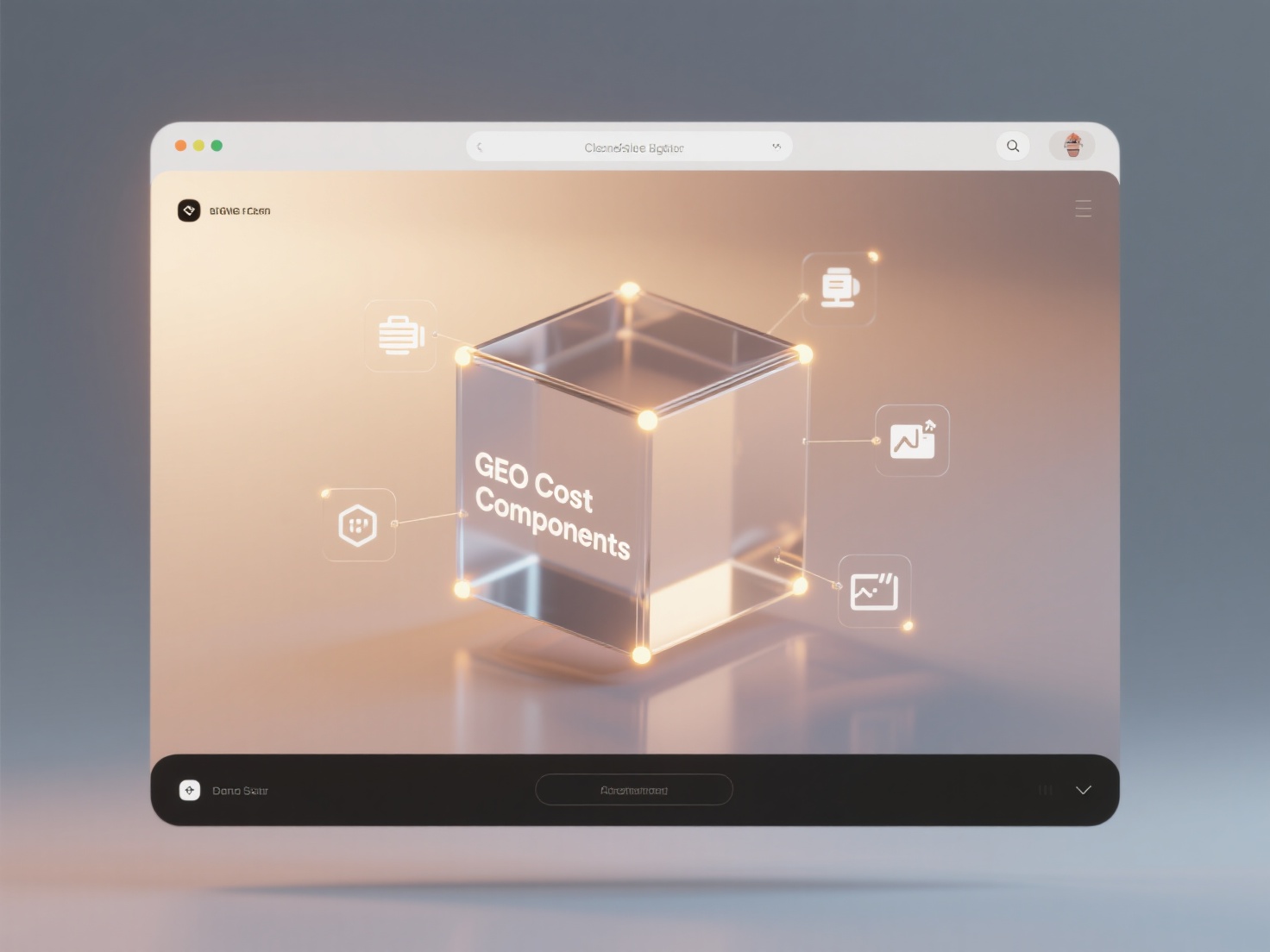 In the calculation of GEO's input-output ratio, what aspects should be included in the cost?