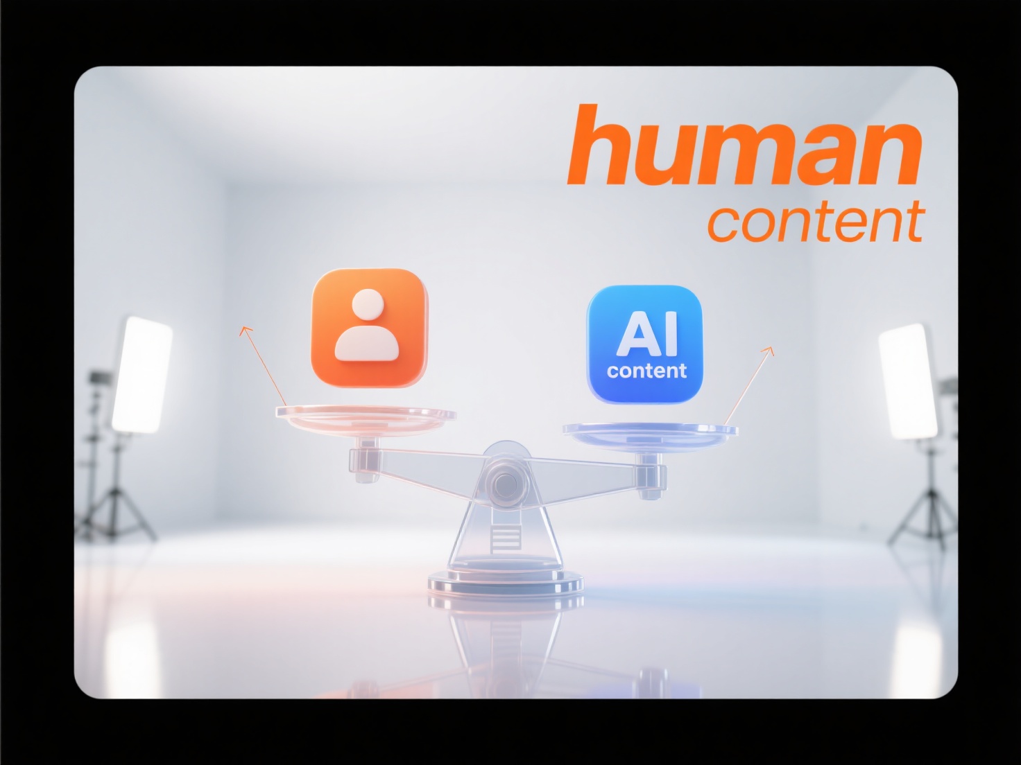 Should the calculation of Share of Voice take into account the weight of AI-generated content?