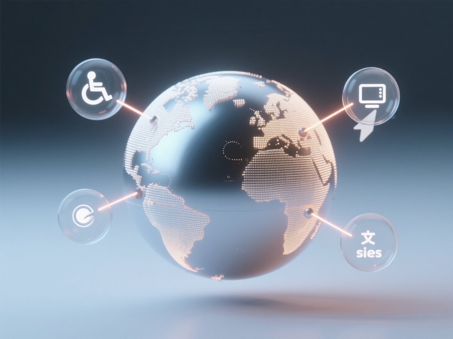 What are the considerations for optimizing accessibility in external authoritative link building within GEO content?