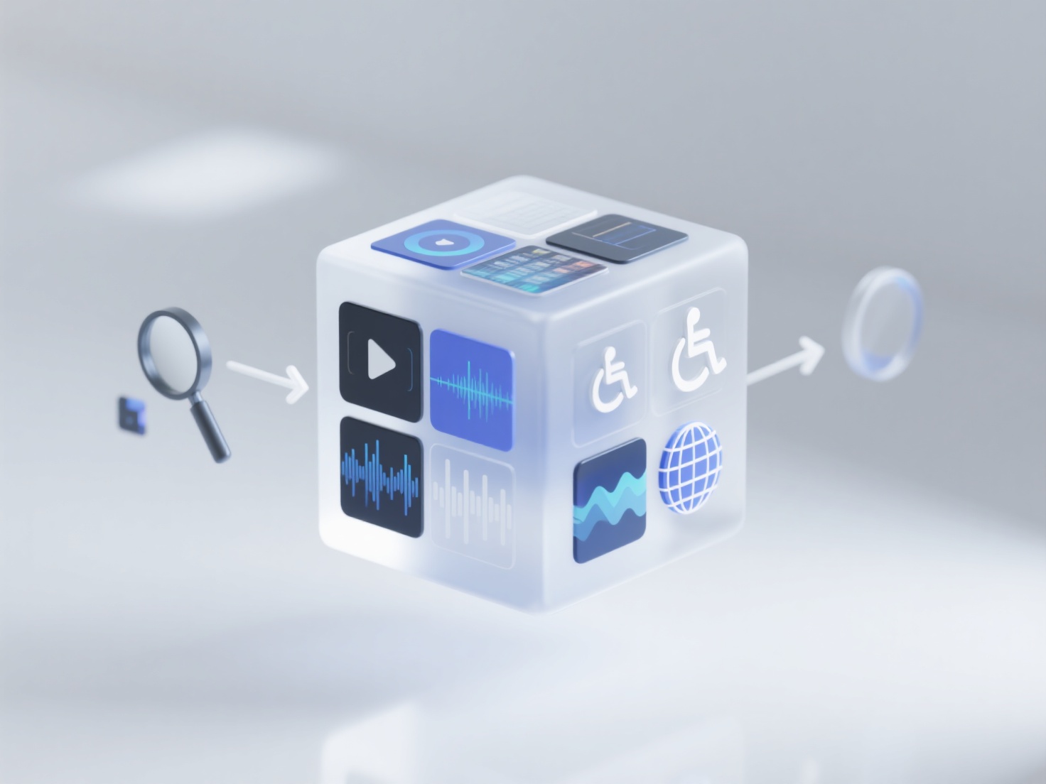 What are the considerations for optimizing the accessibility of Schema markup for multimedia content in GEO content?