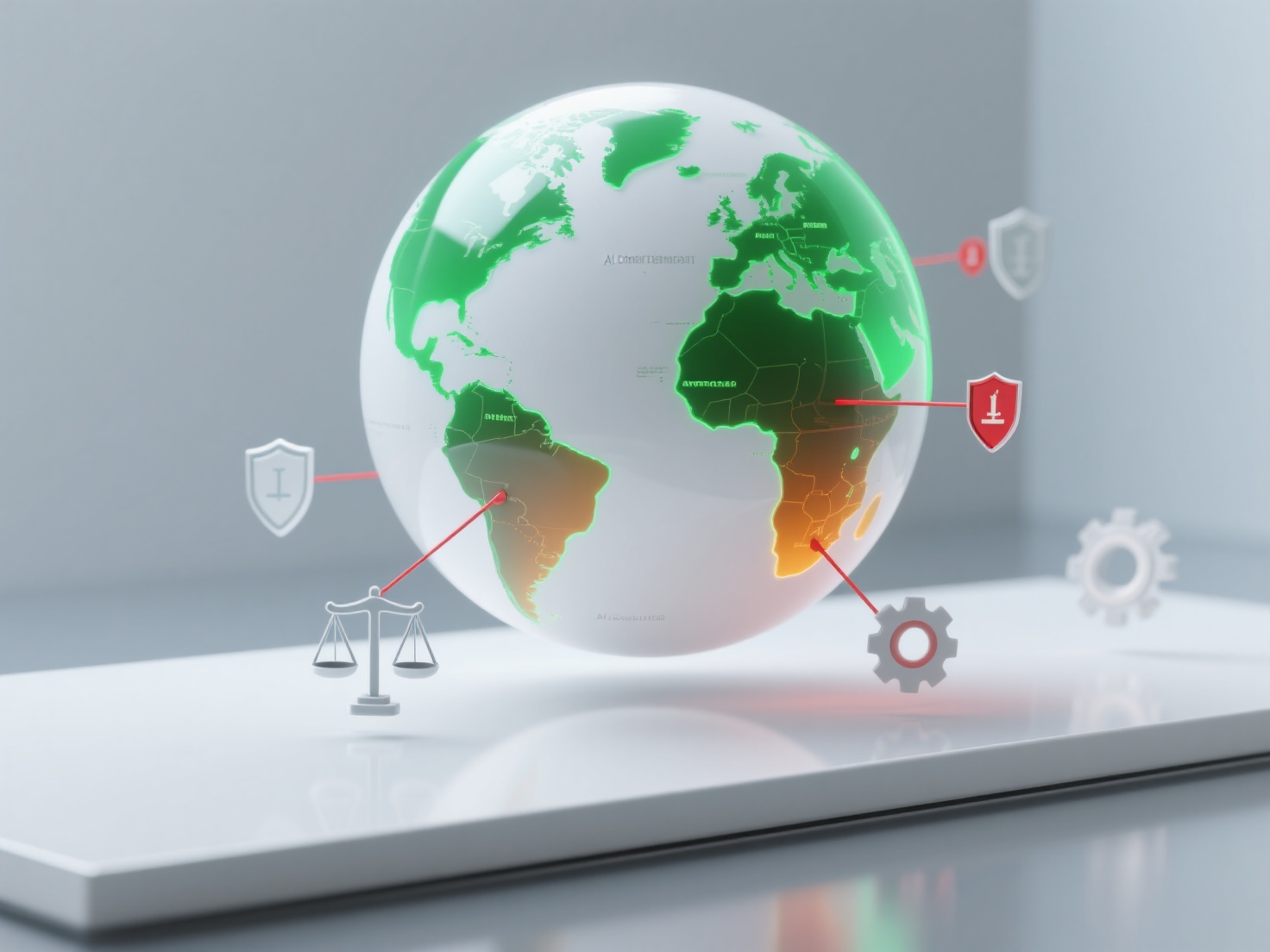 What are the differences in the legal attitudes towards AI content generation across different jurisdictions?