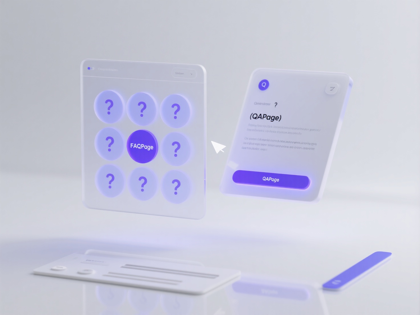 What are the key technical implementation differences between FAQPage and QAPage Schema?