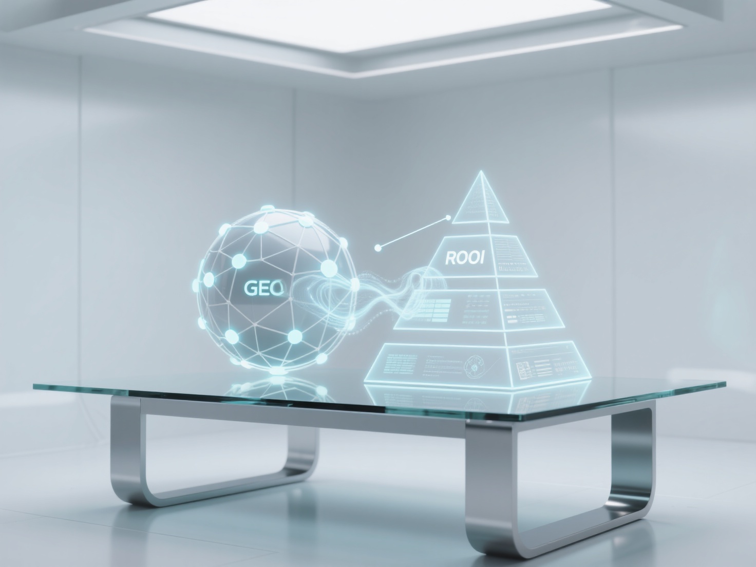 What are the similarities and differences between GEO and ROI attribution in content marketing?