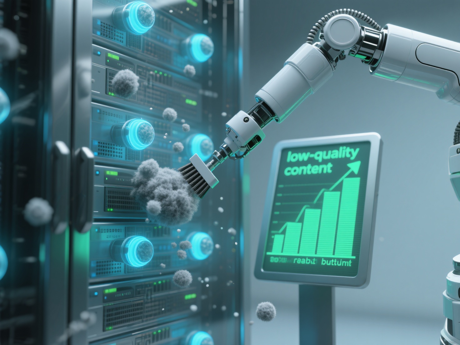 What impact does low-quality content cleanup have on a website's Crawl Budget?