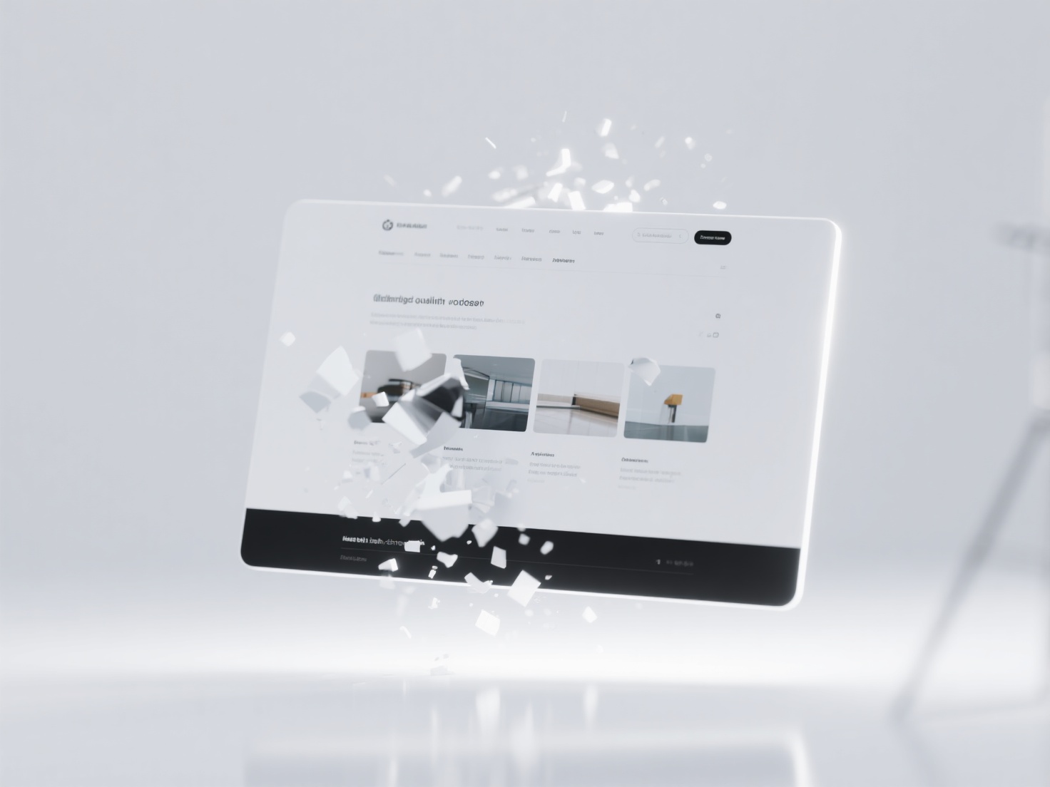 What improvements does the cleanup of low-quality content bring to a website's user experience?