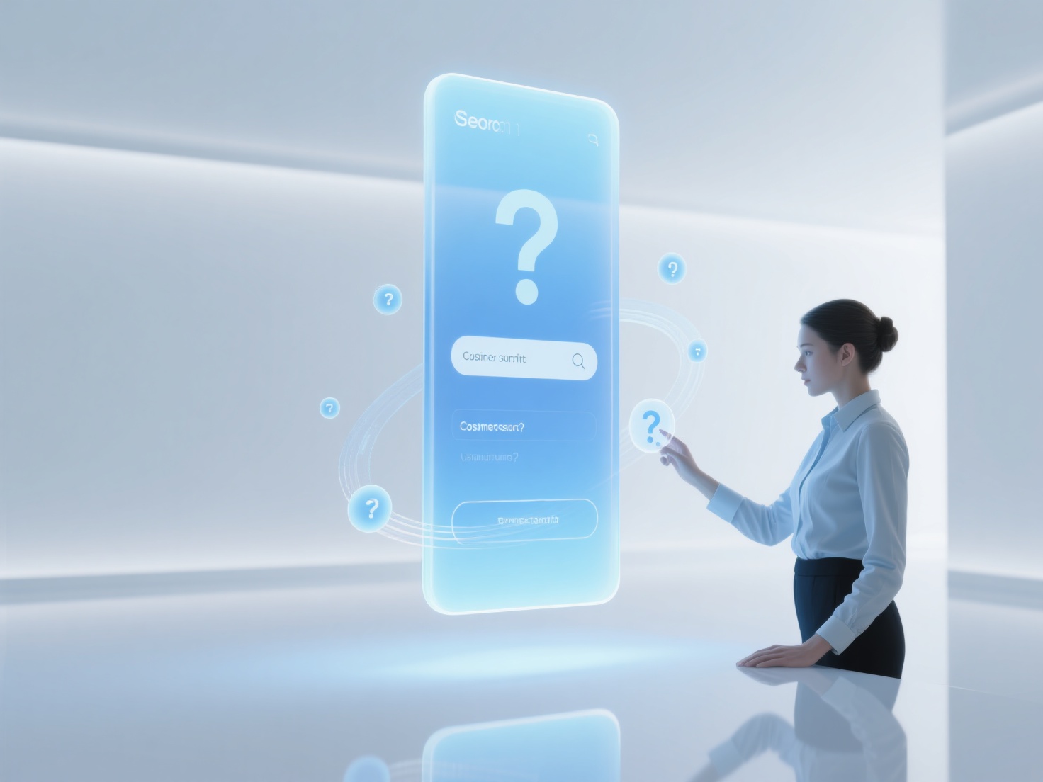 What is the application effect of vertical domain AI search in customer support and intelligent Q&A?