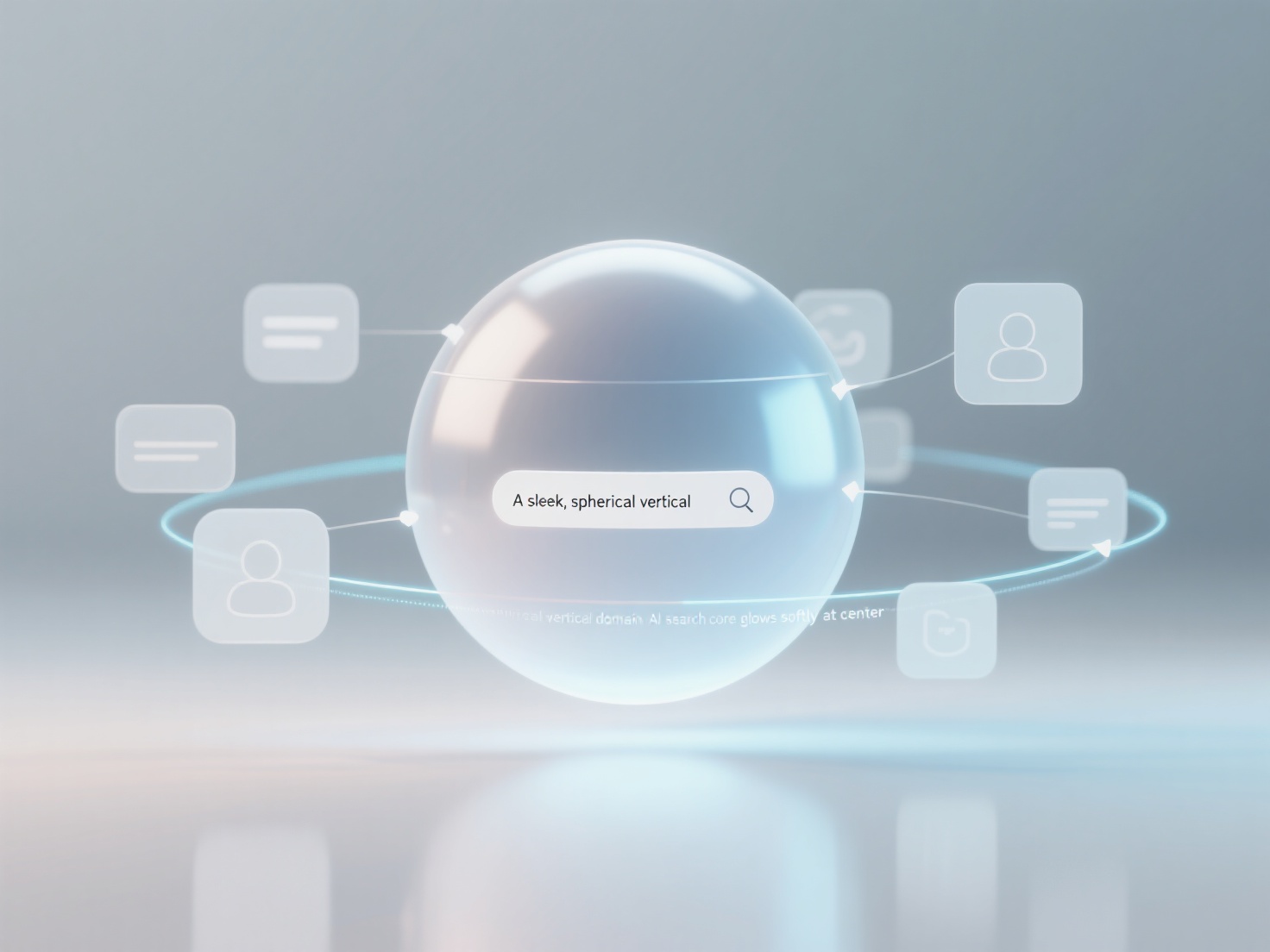 What is the mechanism of vertical domain AI search in terms of user feedback and iterative optimization?