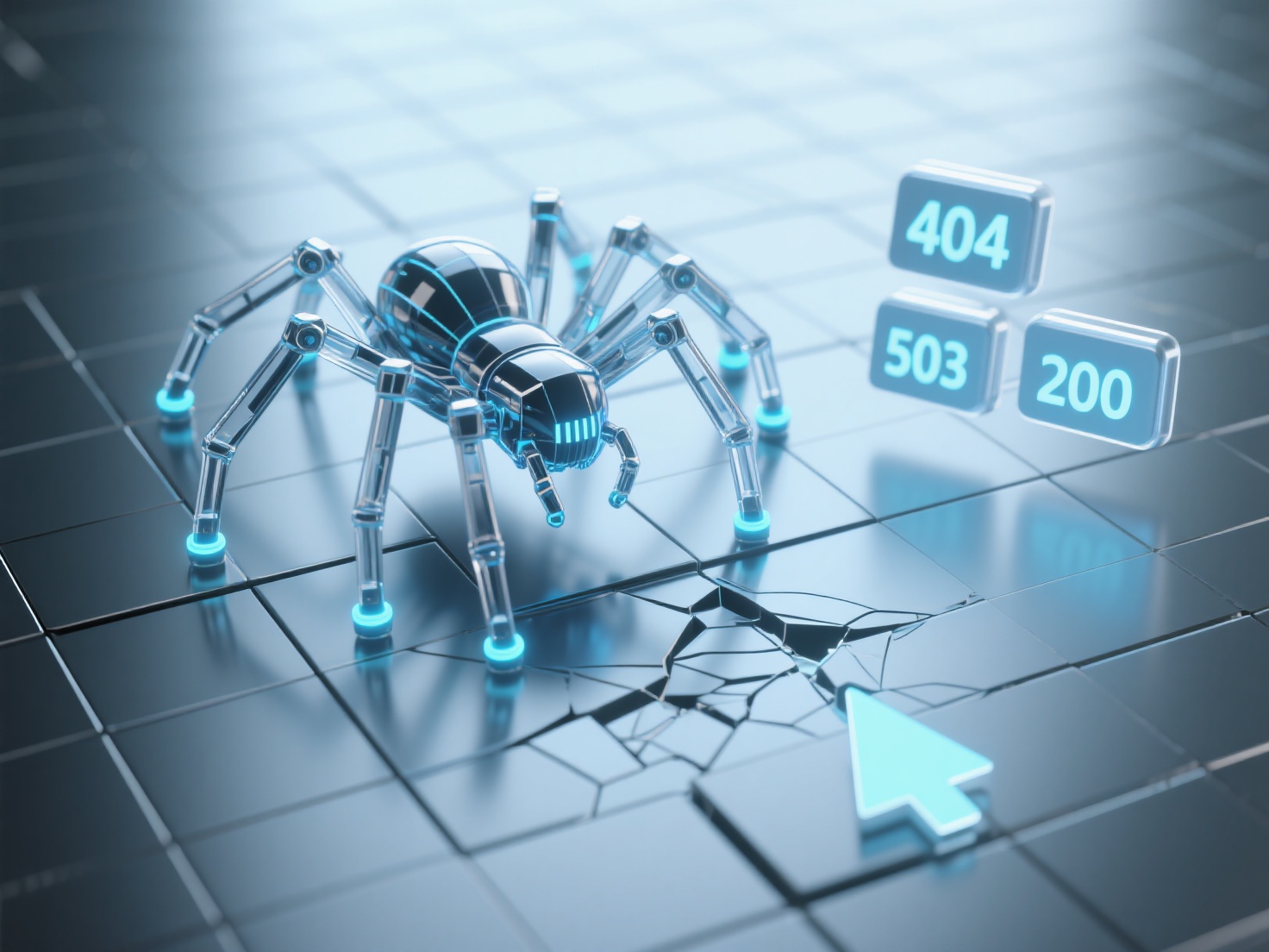 When AI crawler scraping fails, how to use HTTP status codes to locate the problem?